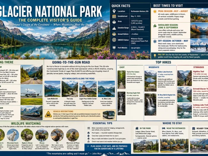 Glacier National Park The Complete Visitor's Guide
