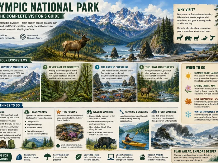Olympic National Park The Complete Visitor's Guide