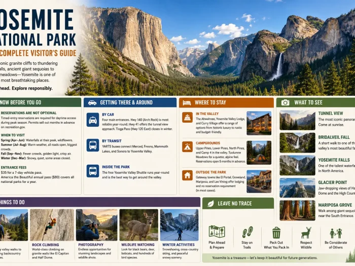 Yosemite National Park The Complete Visitor's Guide